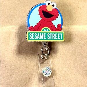 Sesame Street Red and Blue Key Holder